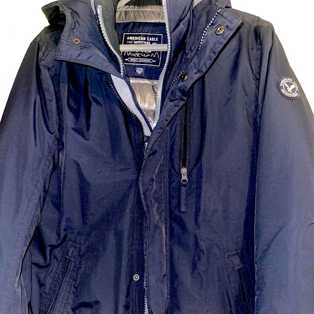 Authentic American Eagle man coat size S 💙